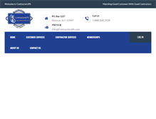 Tablet Screenshot of contractorspa.com